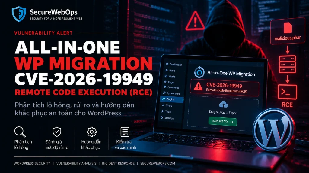 All-in-One WP Migration CVE-2026-19949 Remote Code Execution RCE
