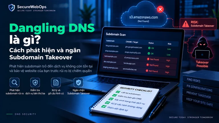 Dangling DNS là gì, cách phát hiện và ngăn Subdomain Takeover