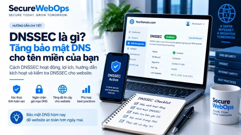 DNSSEC là gì với DS record, DNSKEY và chain of trust
