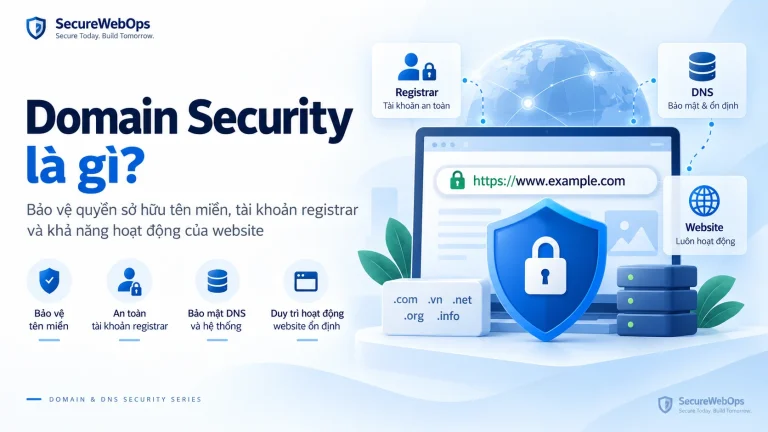 Domain Security là gì - bảo vệ tên miền, registrar và DNS