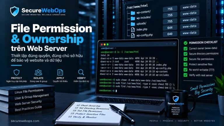 File Permission và Ownership trên Web Server - chmod chown và filesystem access