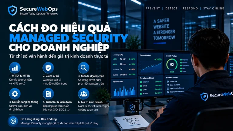 Managed Security Runbook vận hành bảo mật website