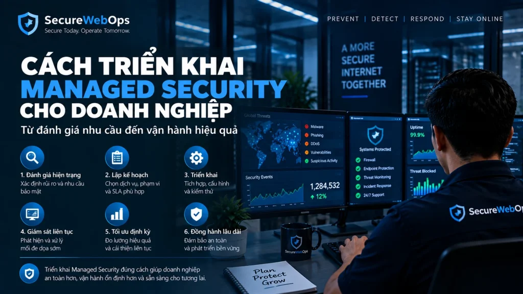 Managed Security Scope và các capability trong phạm vi dịch vụ