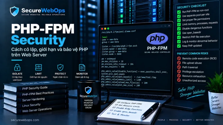 PHP-FPM Security - cô lập và giới hạn PHP trên Web Server