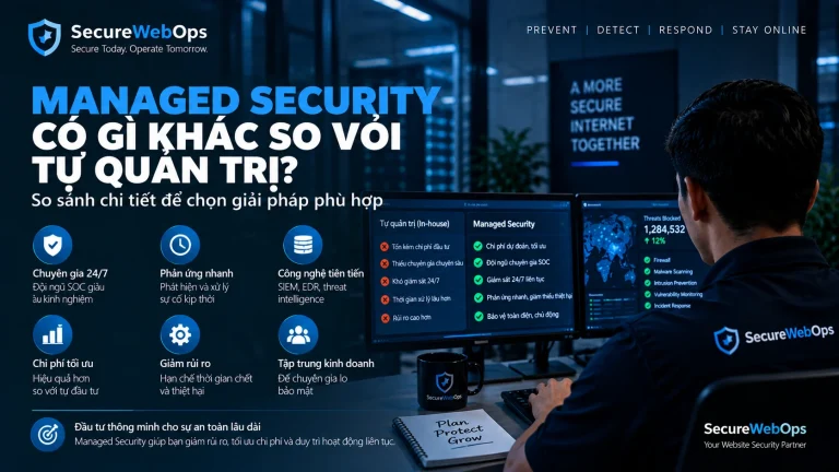 Shared Responsibility trong Website Security giữa khách hàng và nhà cung cấp