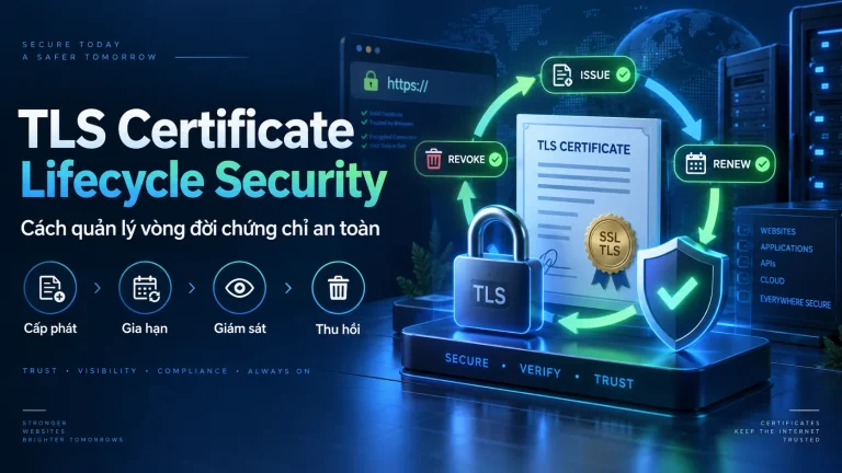 TLS Certificate Lifecycle Security quản lý vòng đời chứng chỉ an toàn