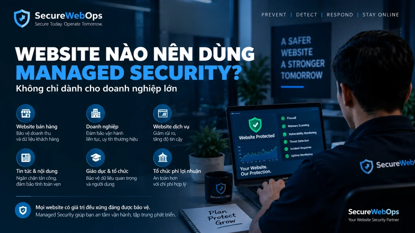 Website nào nên sử dụng Managed Security Service
