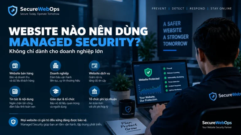 Website nào nên sử dụng Managed Security Service